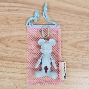 BaubleBar X Disney Mickey Mouse Bag Charm Sport Edition Light Blue MSRP $48 NEW